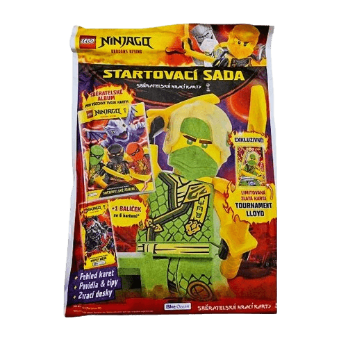 Lego Ninjago TCG karty - 10. řada Dragon Rising Krvavý Měsíc - Starter Pack