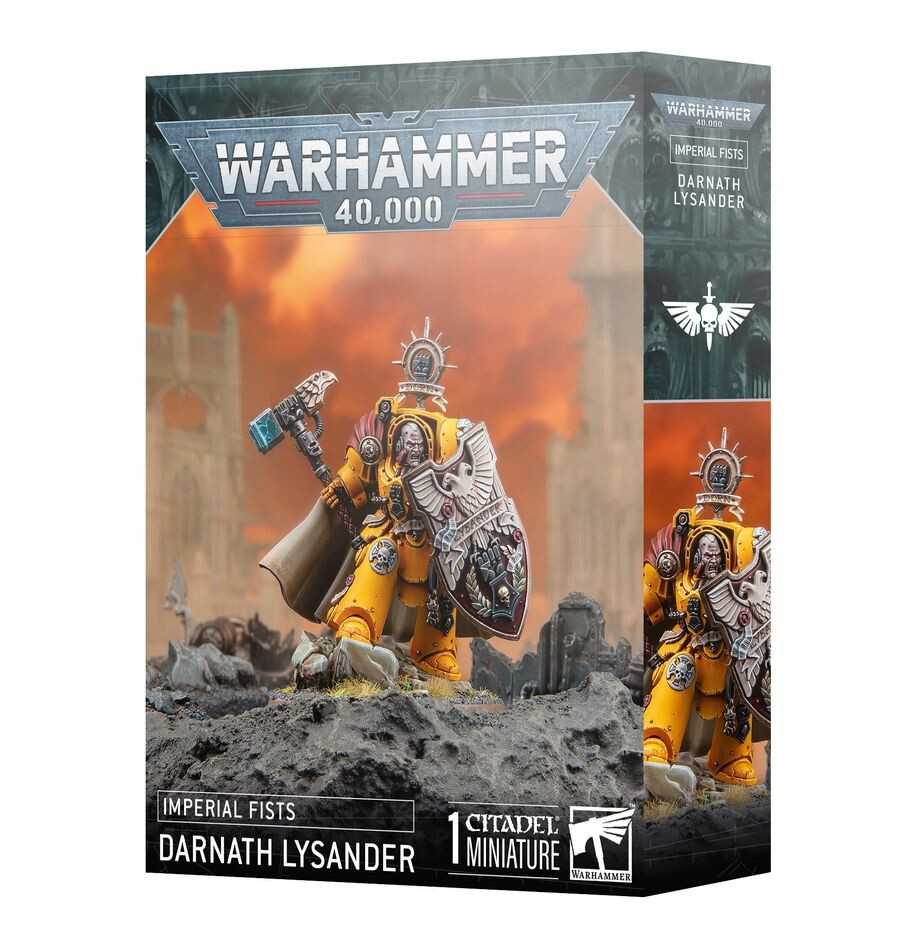 Games Workshop Warhammer 40000: Imperial Fists - Darnath Lysander