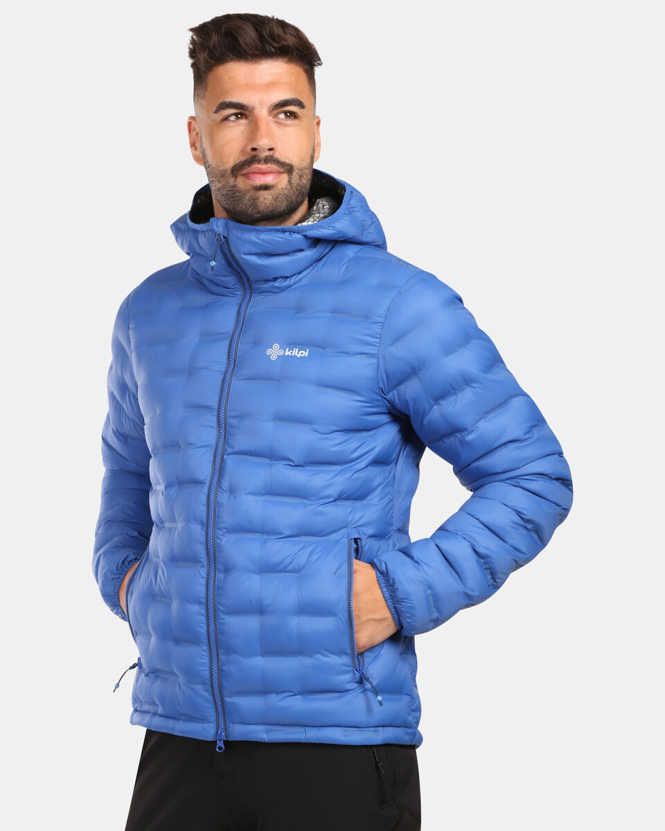 Pánská zateplená bunda kilpi alba-m tmavě modrá 3xl