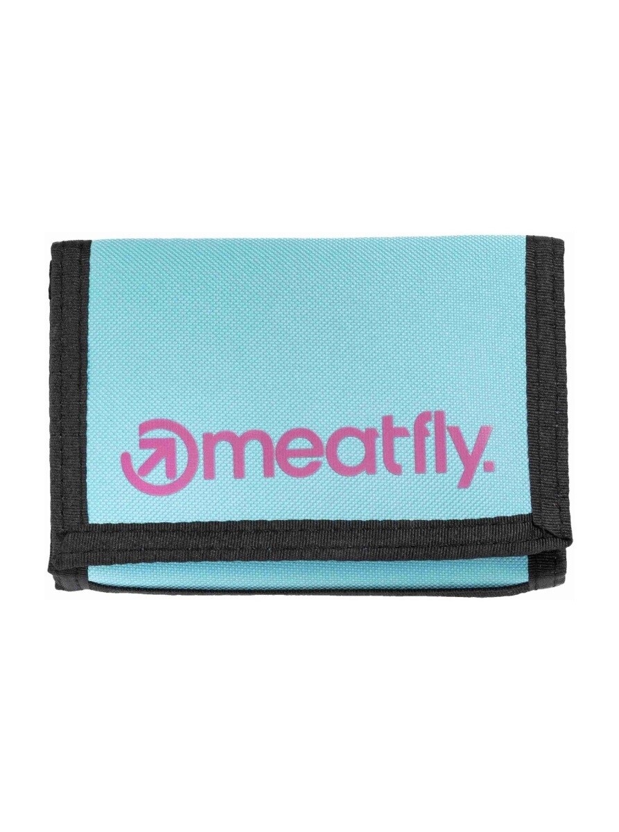 Peněženka meatfly huey tyrkysová/růžová one size