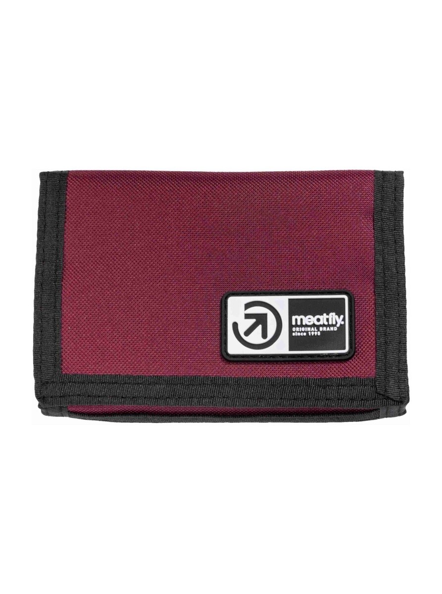 Peněženka meatfly dewey vínová one size