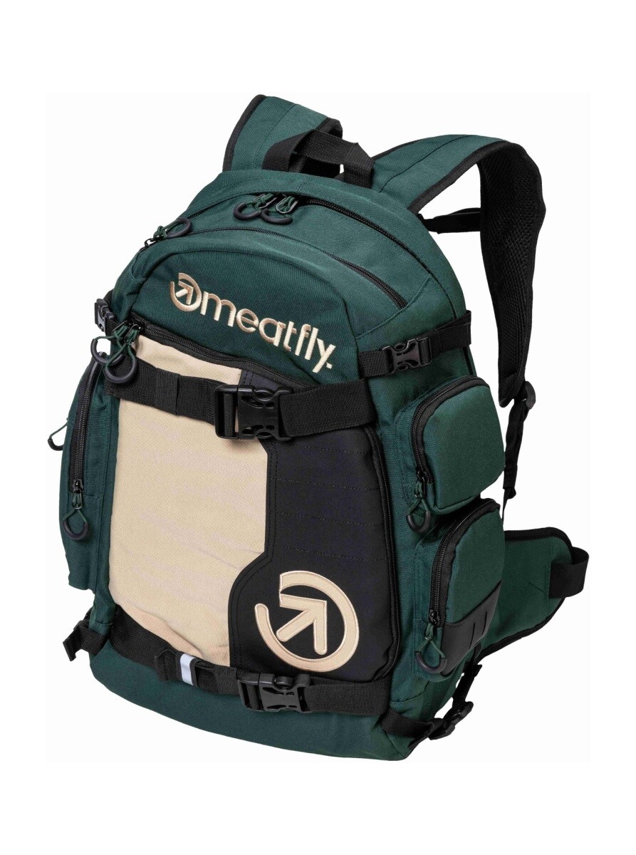 Batoh meatfly wanderer zelená/béžová 28 l
