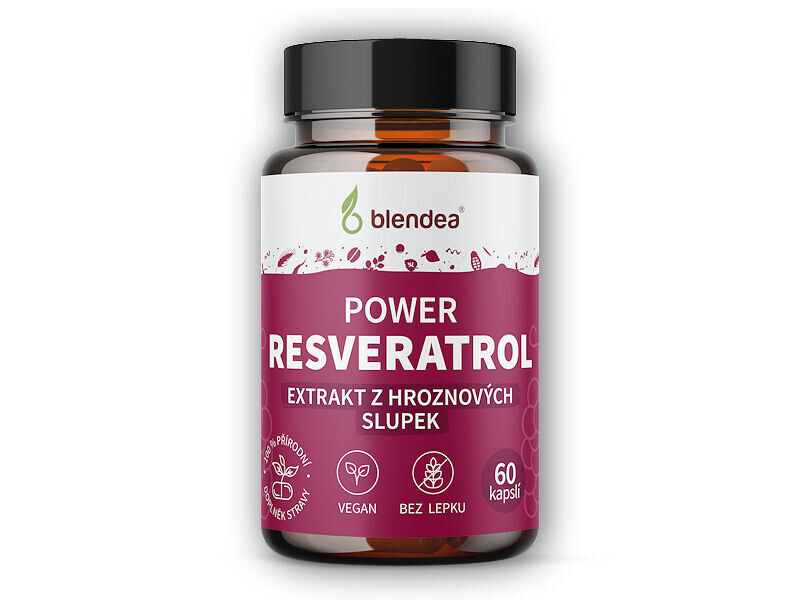 Blendea Blendea Resveratrol 60 kapslí