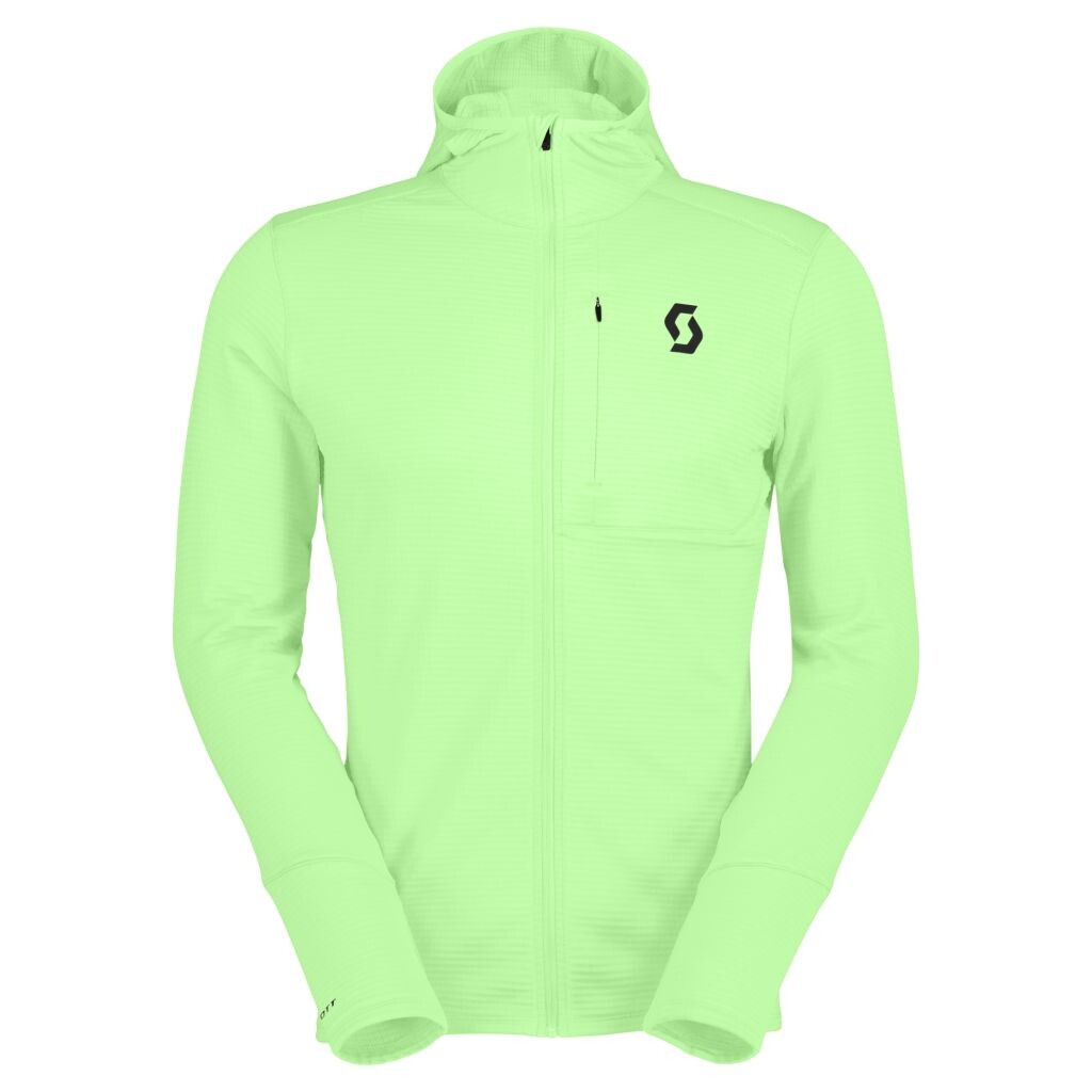 SCOTT Hoody M's Defined Light, Glow Green (vzorek) velikost: M