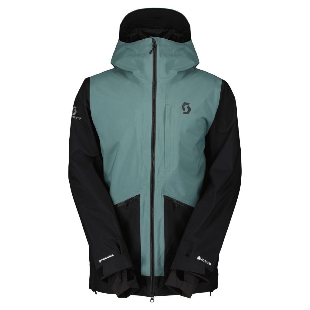 SCOTT Jacket M's Vertic GTX 2L PL, Frozen Blue/Black velikost: M