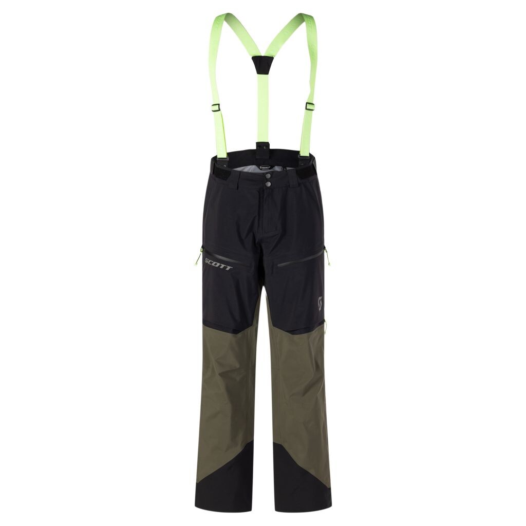 SCOTT Pants M's Explorair GTX 3L, Douglas green/Black velikost: M