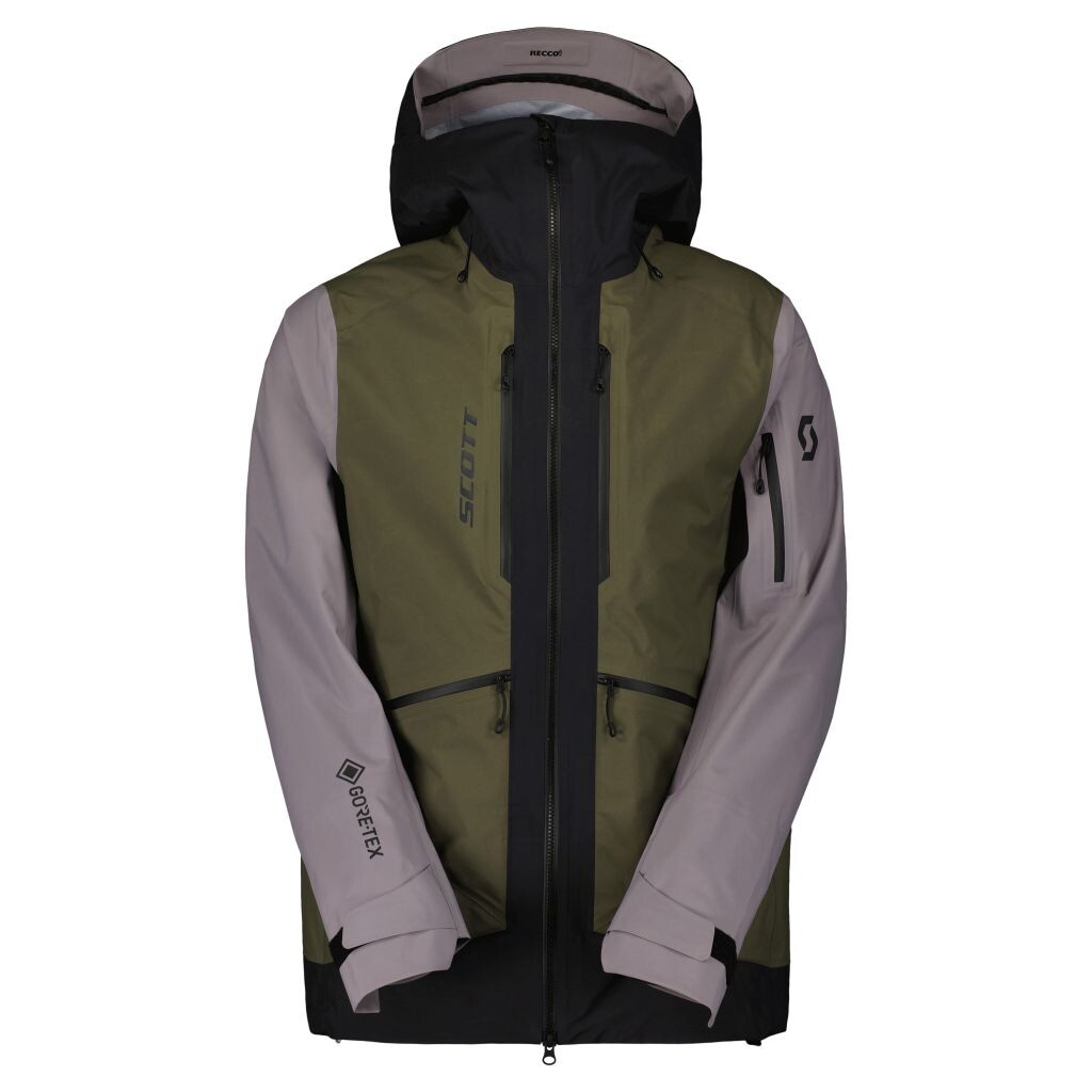 SCOTT Jacket Vertic GTX 3L, Evening Grey/Douglas Green velikost: M