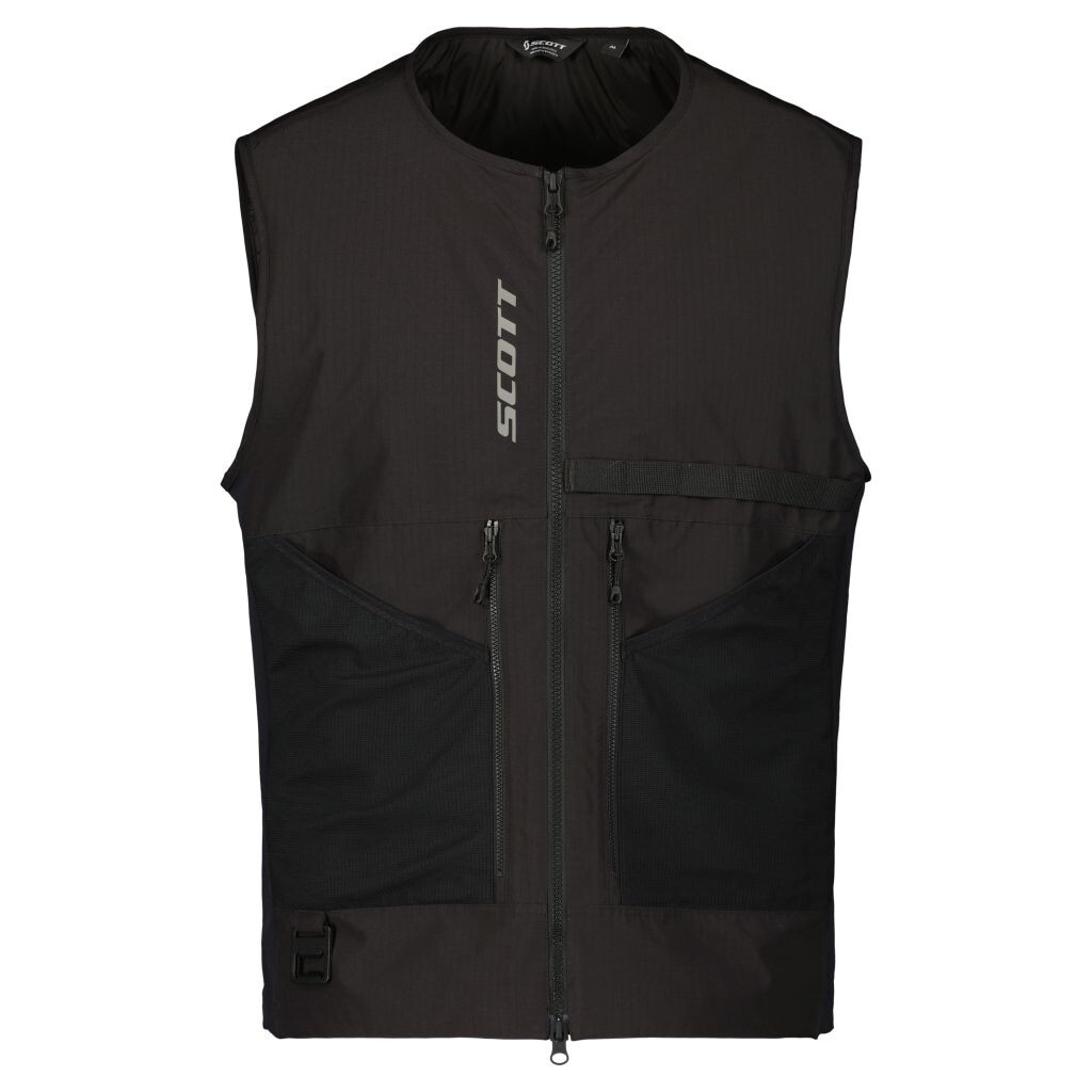 SCOTT Vest Explorair Utility, Black velikost: M