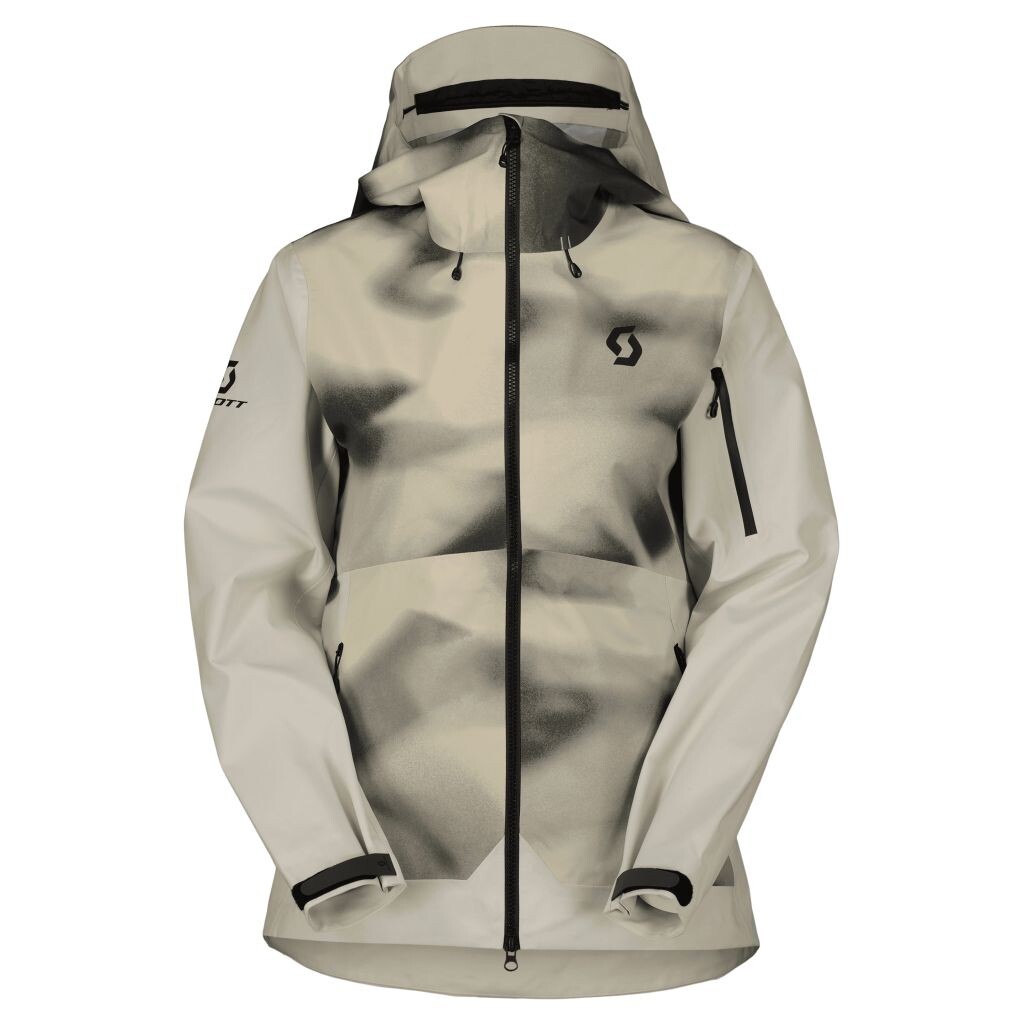 SCOTT Jacket W's Explorair 3L, Dust Whiteprint/Dust White (vzorek) velikost: M