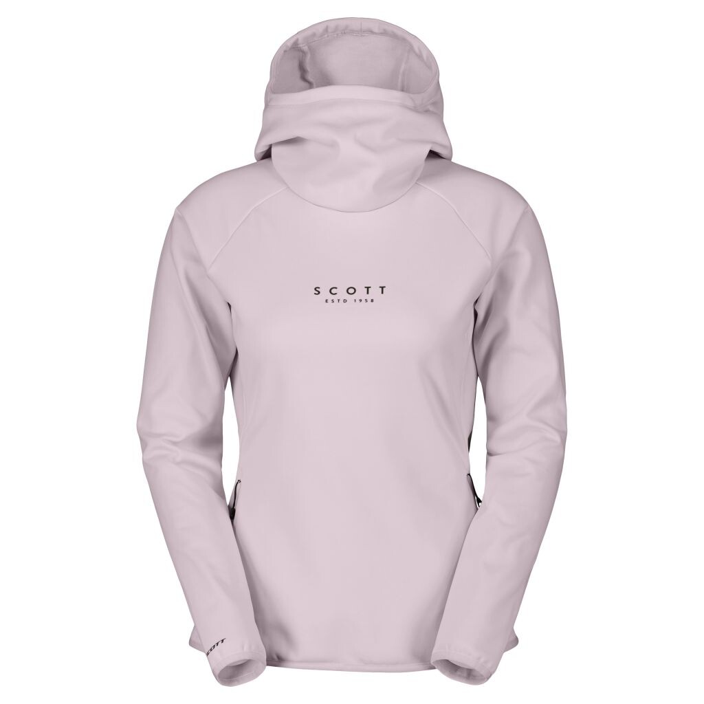 SCOTT Hoody W's Defined Warm, Bliss Pink (vzorek) velikost: M