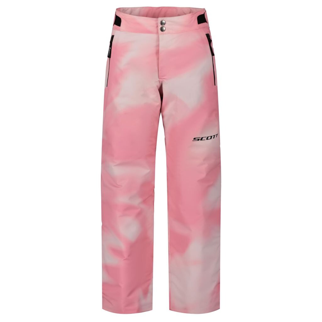 SCOTT Pants Jr Ultimate Dryo, Paradise Pinkprint (vzorek) velikost: 140/M