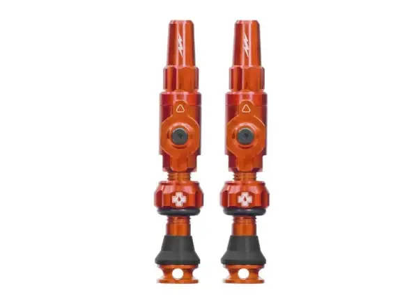 Muc-Off Big Bore Lite bezdušové ventilky oranžová 45 mm