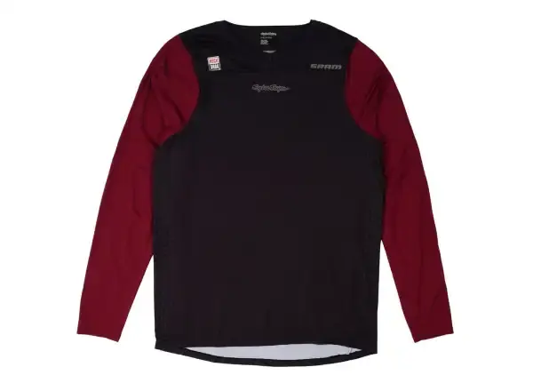 Troy Lee Designs x SRAM Skyline pánsý dres dlouhý rukáv Radioscape Black/Berry vel. M