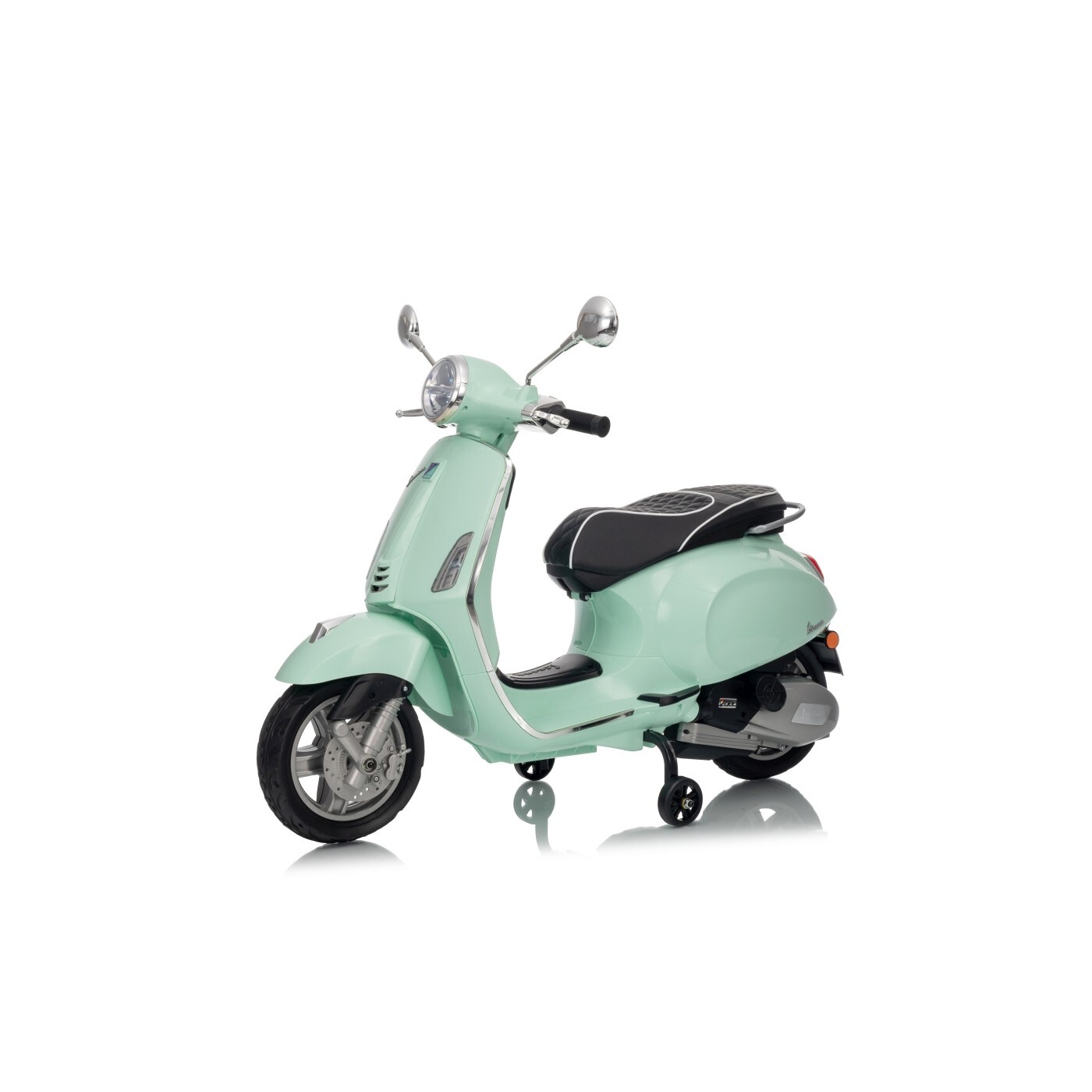 mamido Dětský elektrický skútr Vespa ROMA zelený