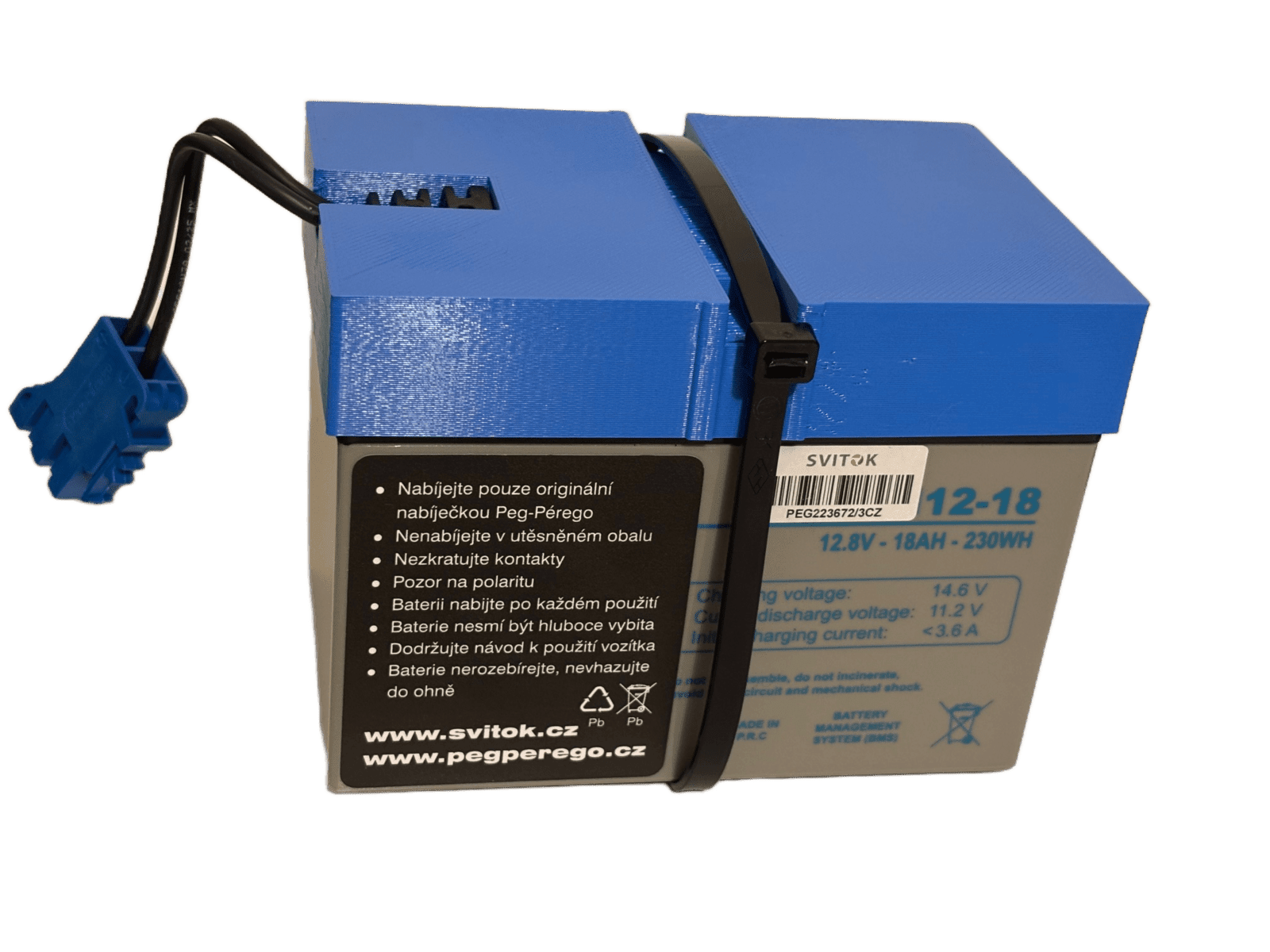 Baterie LiFePO4 12,8V/18Ah/230Wh