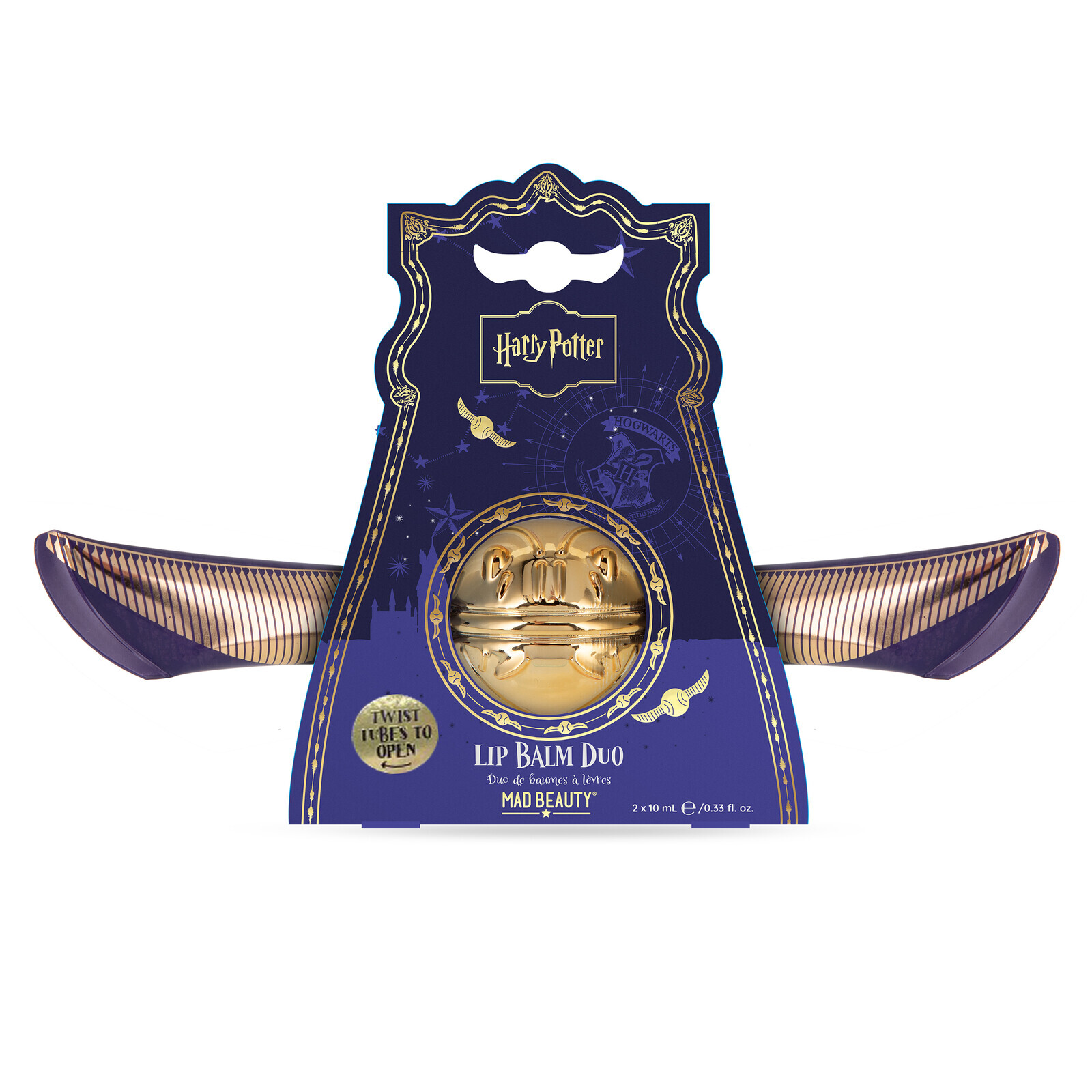 Balzám na rty Harry Potter 2 x 10 ml MAD BEAUTY - Třešeň & Vanilka