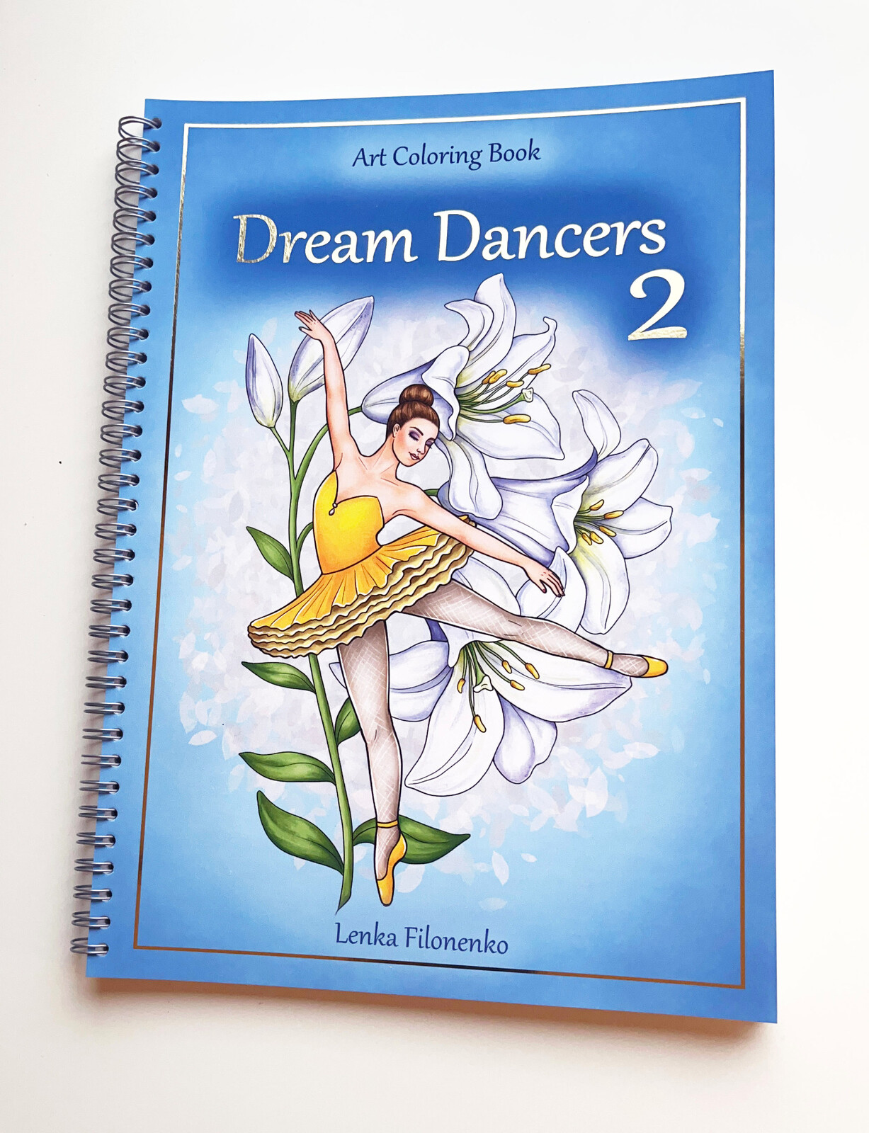 Dream Dancers 2, antistresové omalovánky s podpisem autorky, Lenka Filonenko