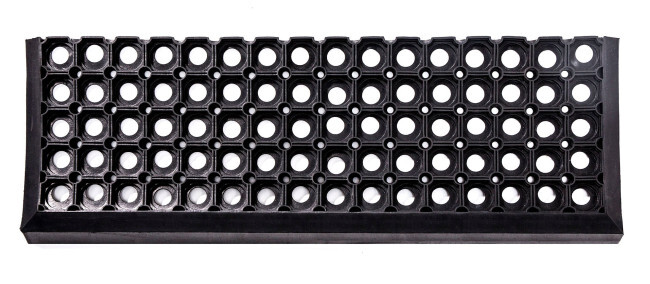 Vnější schodový nášlap černý