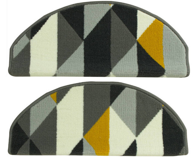 Nášlap na schody Luna 503652/89915 žluté trojúhelníky