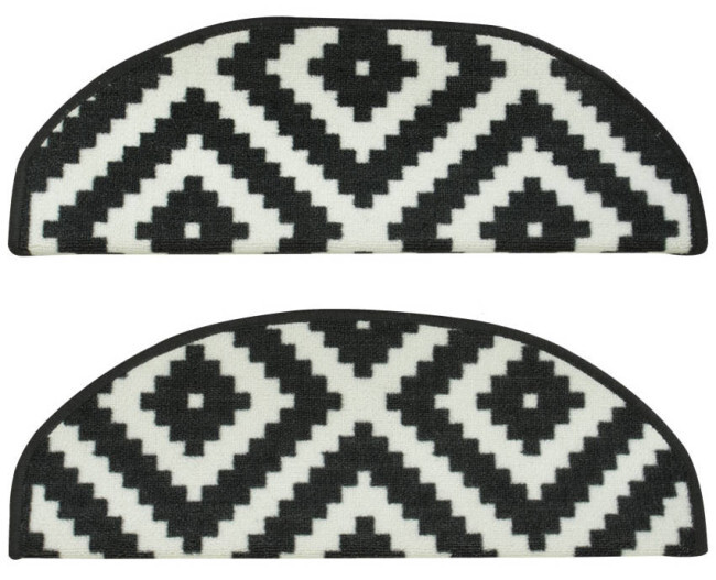 Nášlap na schody Romby 91 černý