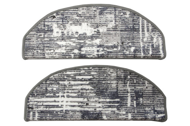 Nášlap na schody Astral 19 šedý / beton - půlkruh