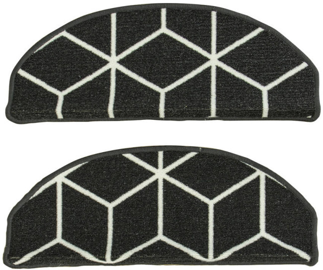 Nášlap na schody Cubes 29 černý