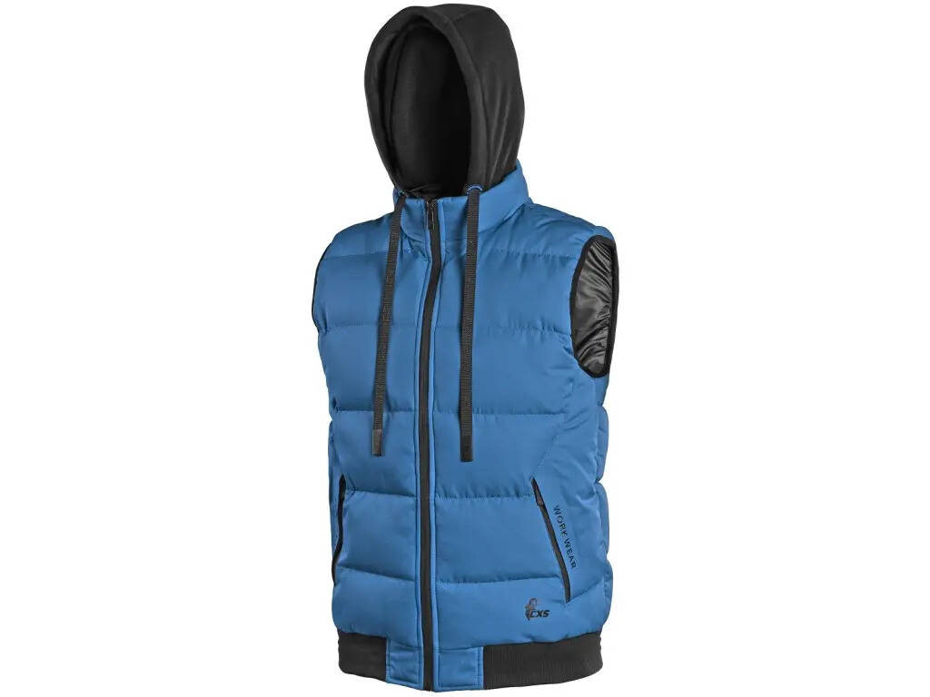 CXS RENO Dětská zimní vesta středně modrá 120 131016541392