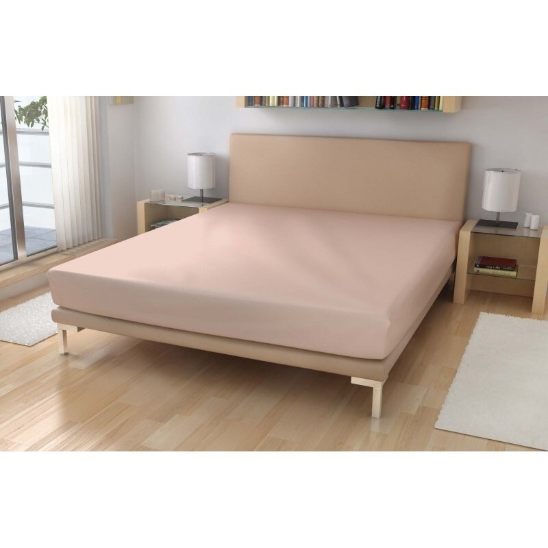 Polášek Holešov Prostěradlo MICRO č.27 šampáňo, 90x200 cm, Smetanová cm