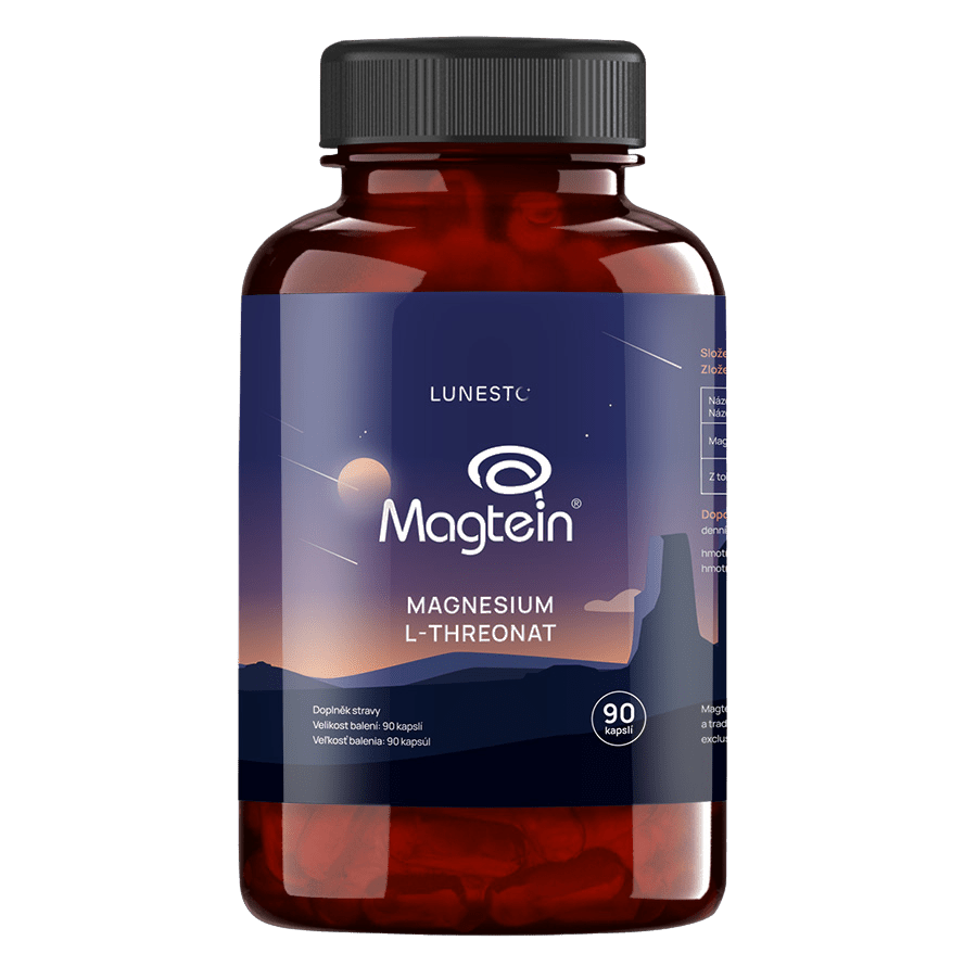 LUNESTO Magtein Magnesium L-Threonat 90 kapslí
