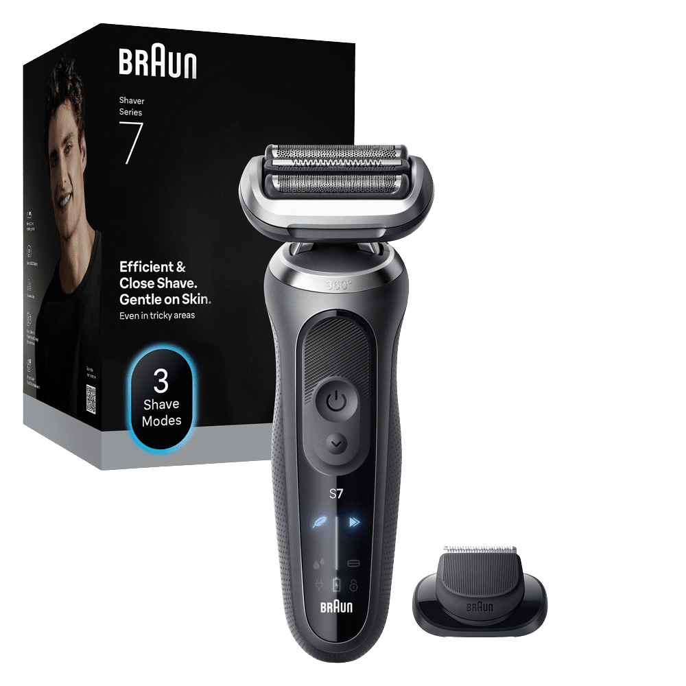 BRAUN Series 7 72-G1200s, Elektrický holicí strojek - Šedá