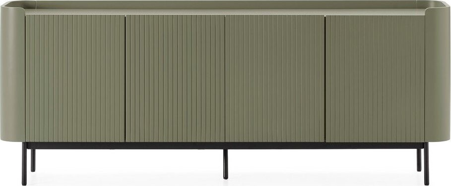 Zelená komoda 200x80x40 cm Willa – MOME