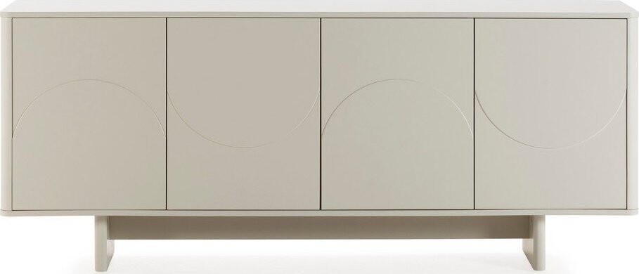 Krémová komoda 180x75x40 cm Solei – MOME