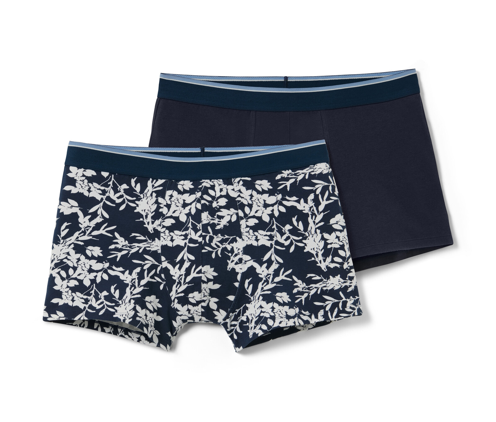 Tchibo - Boxerky - pro muže - vel. L/6 - barva: modrá/s potiskem