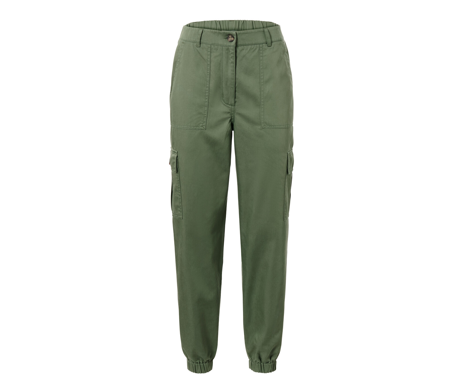 Tchibo - Cargo kalhoty - pro ženy - vel. 40 - barva: zelená