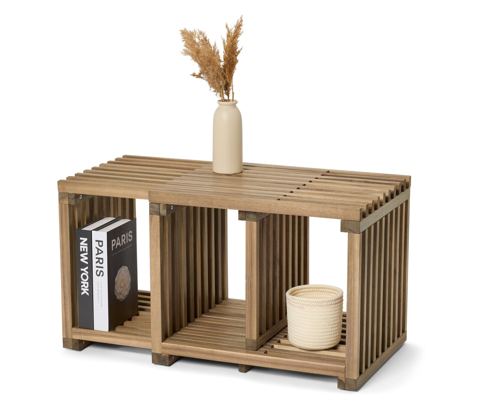 Tchibo - Rozkládací konferenční stolek »Fleksibel« - barva: hnědá