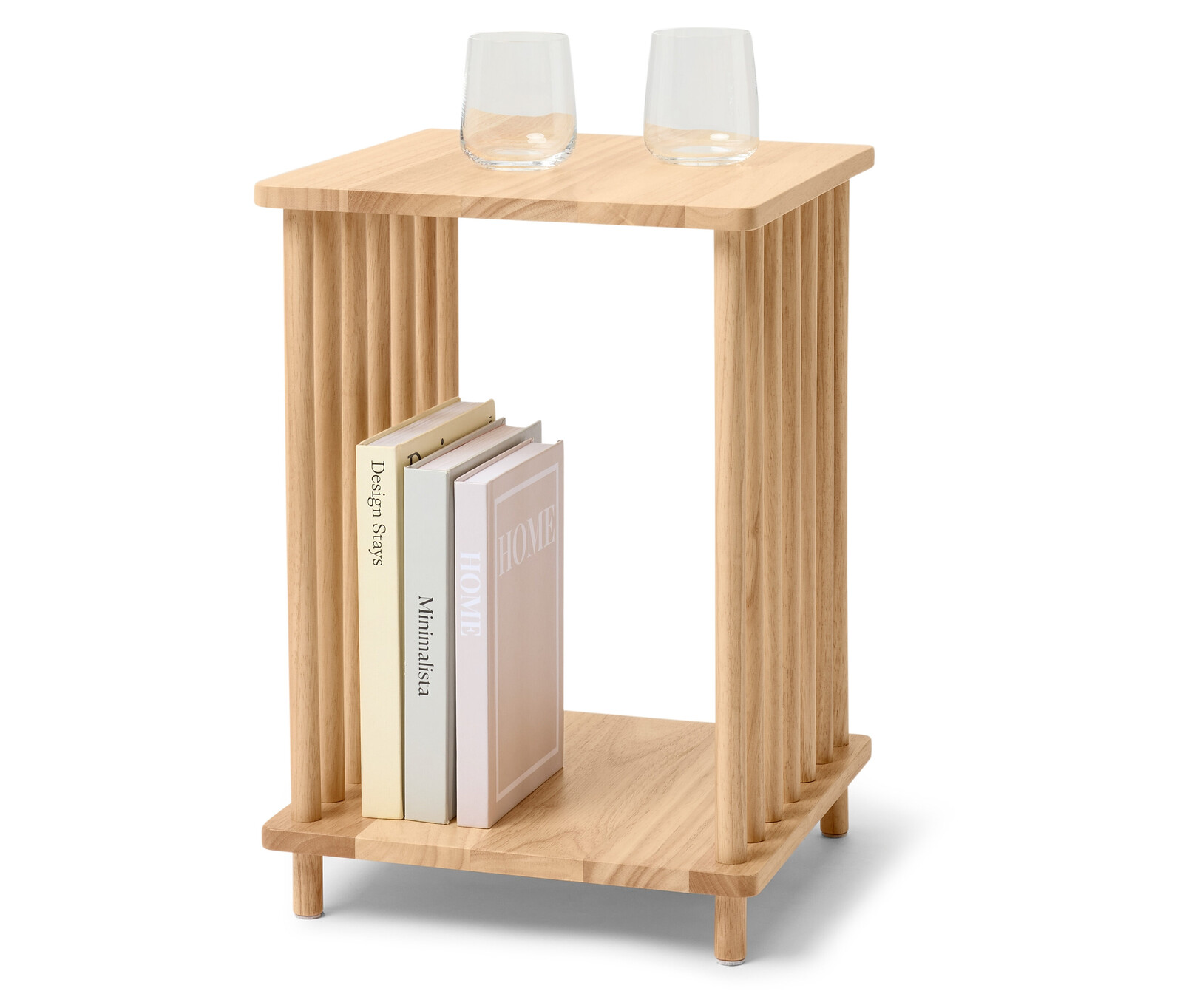 Tchibo - Dekorativní odkládací stolek - barva: hnědá