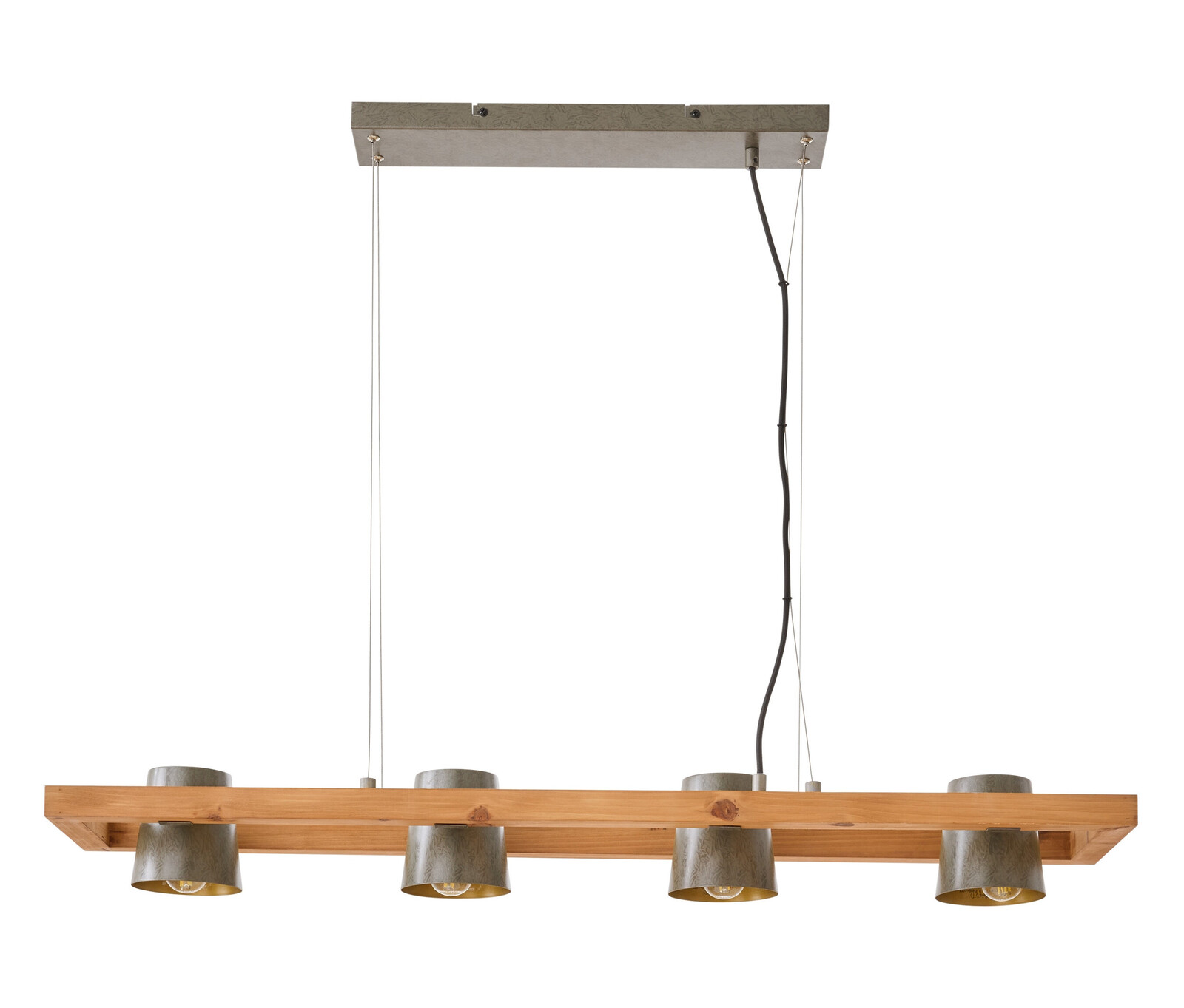 Závěsné svítidlo Trio »Bell« - barva: černá