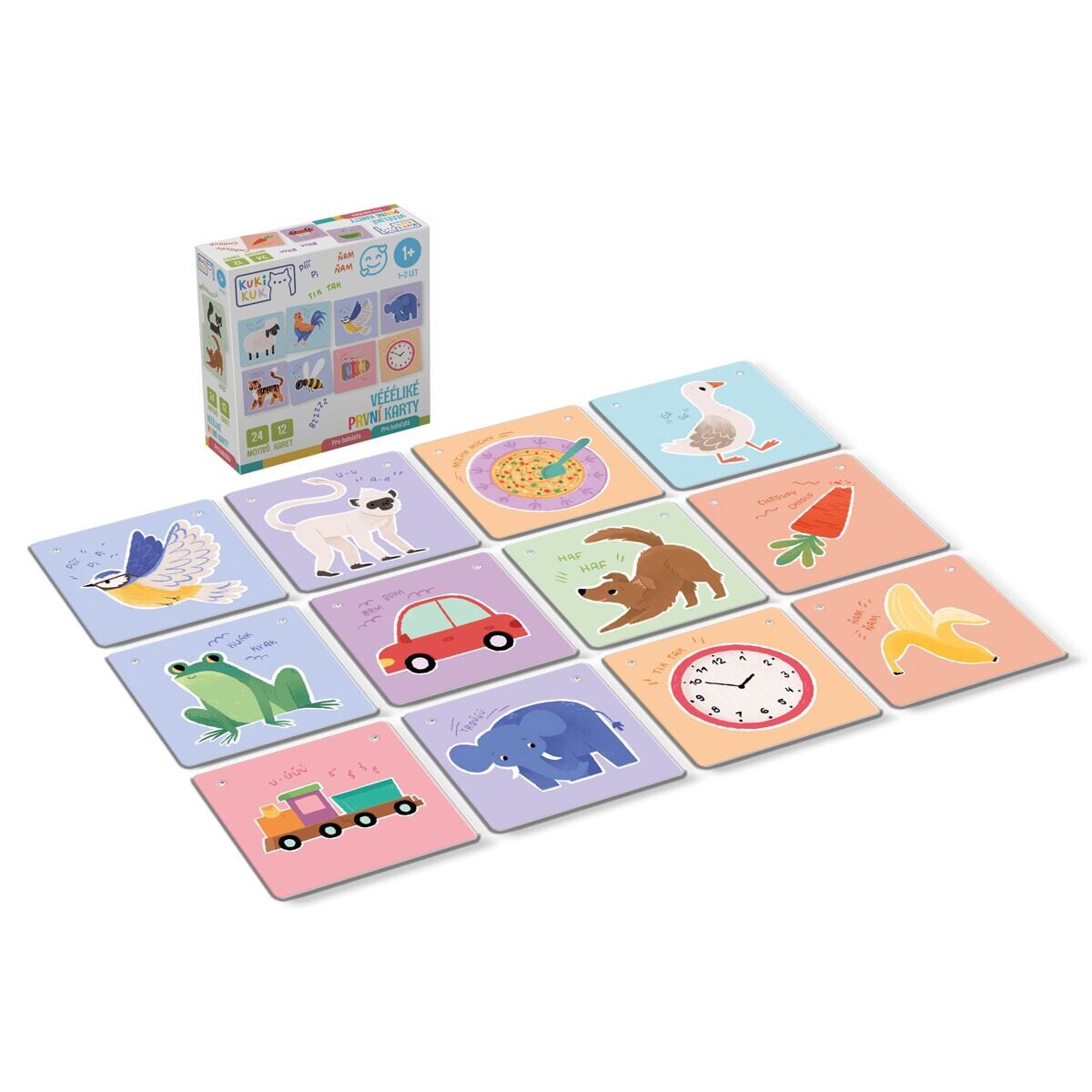 KukiKuk -Véééliké PRVNÍ karty – Pro batolata