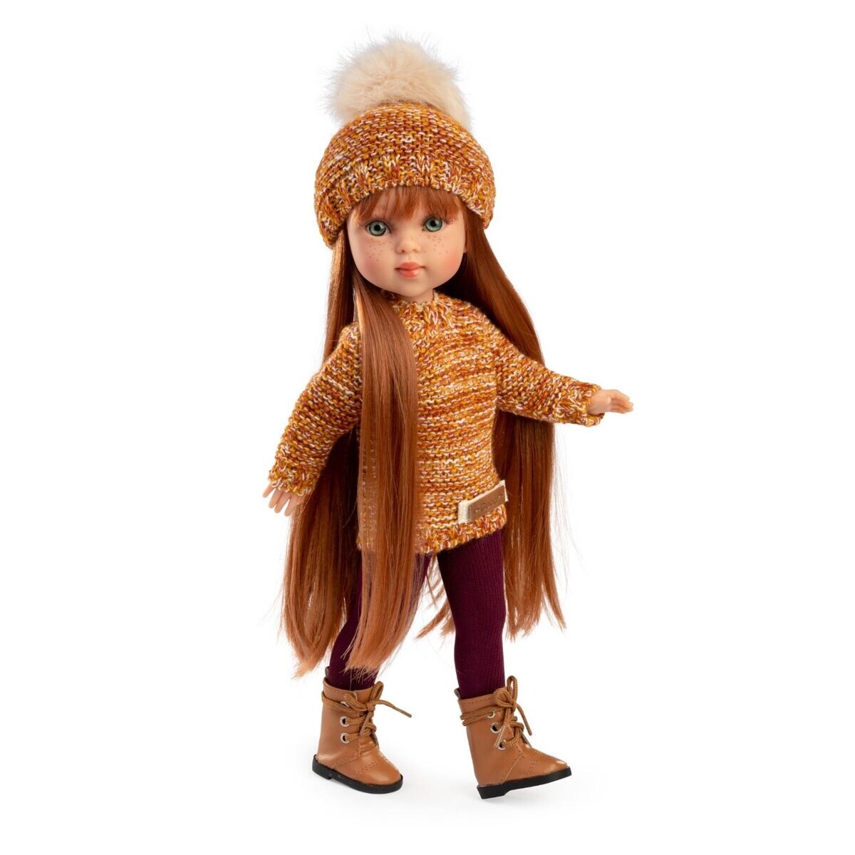 Guca 859 PENELOPE - realistická panenka s celovinylovým tělem - 34 cm