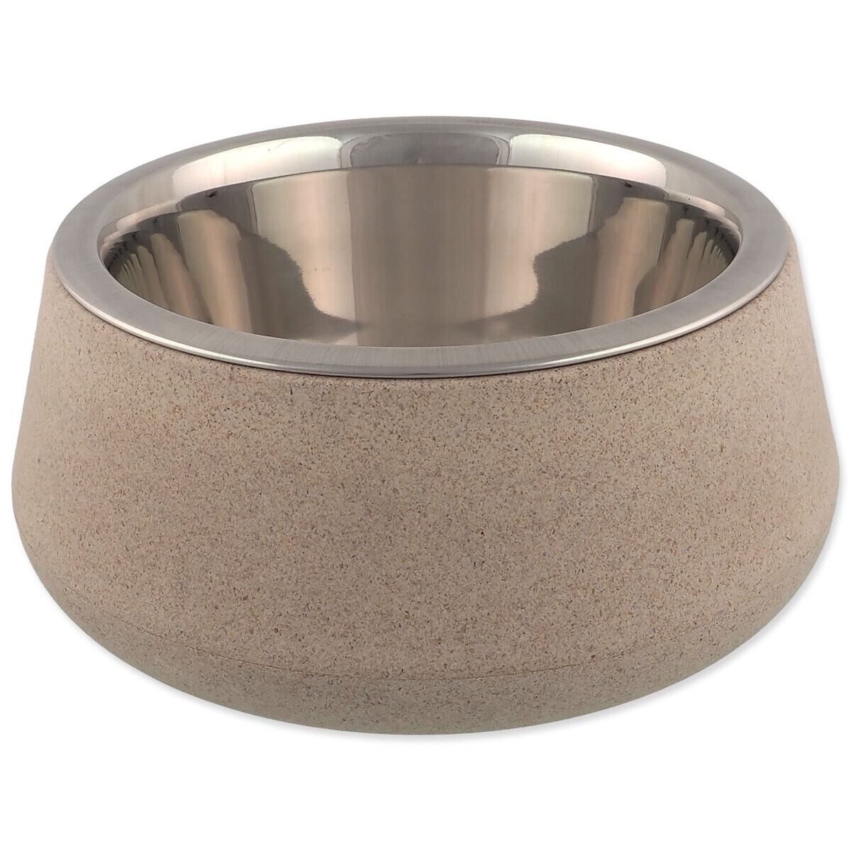 Miska Dog Fantasy nerez EcoStyle béžová 17cm 850ml