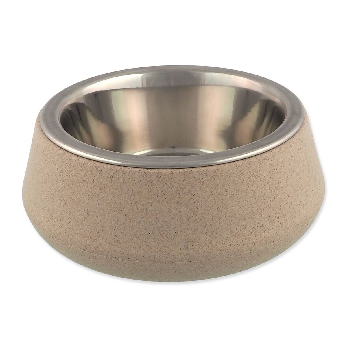 Miska Dog Fantasy nerez EcoStyle béžová 14cm 480ml
