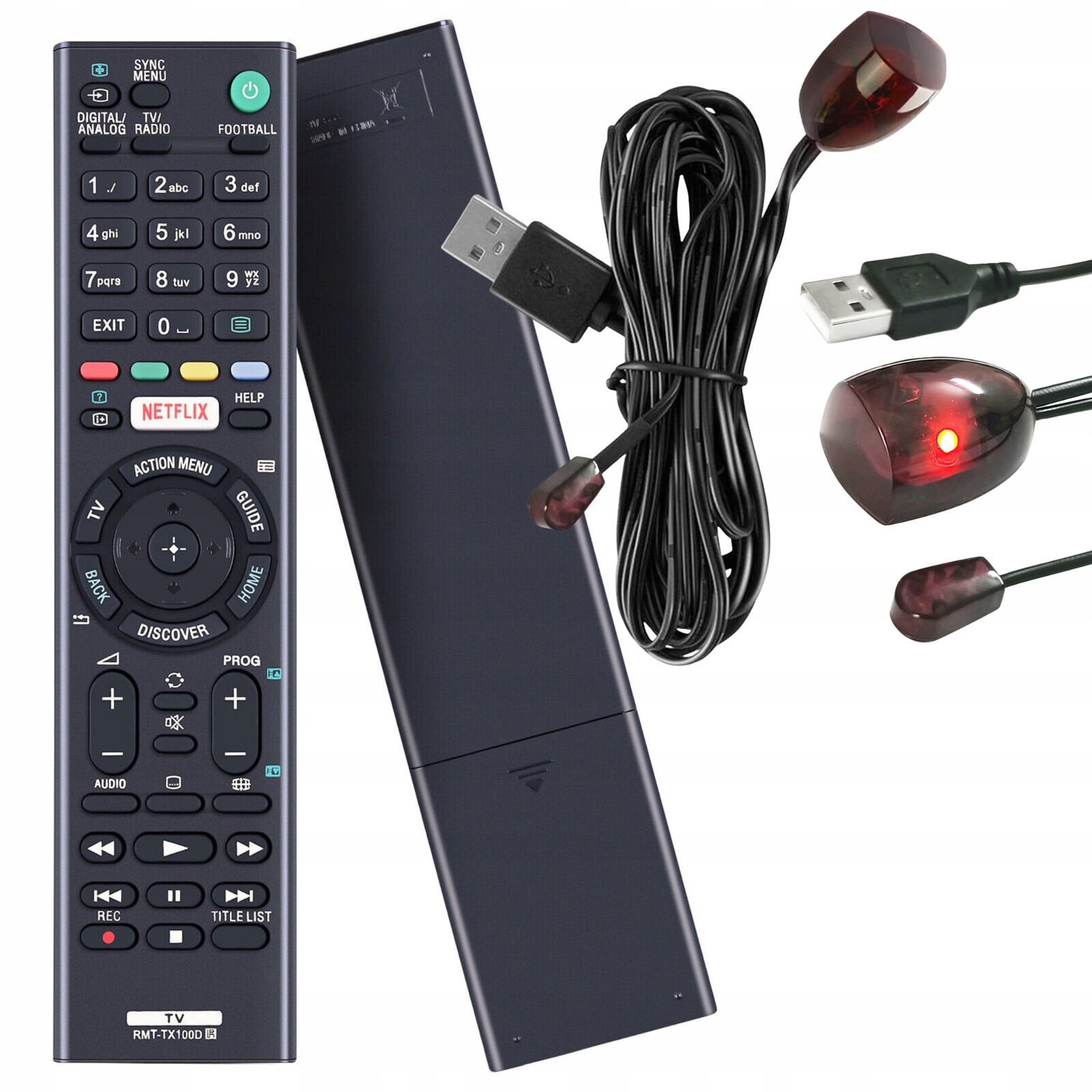 Dálkové Ovládání RMT-TX100D Pro Sony KDL-32HX757 KDL32HX757 KDL-32HX758 Kabel Ir