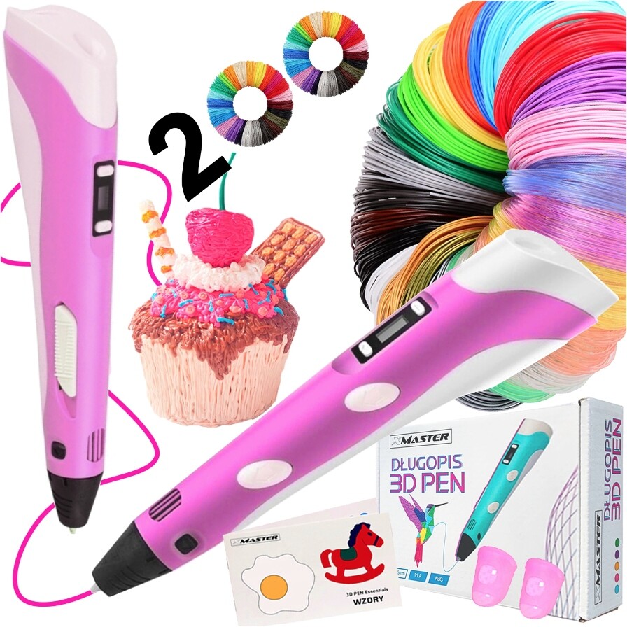 Sada Propiska 3D Tiskárna Šablony Náplně 200 M