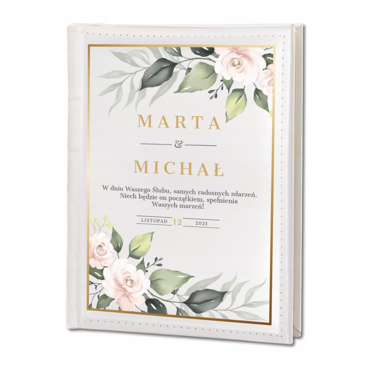 2 x Dárek na Svatba pro mladý pár Personalizované album na fotografie Dedika