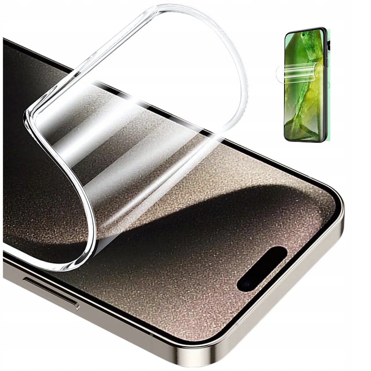 2 x Fólie pro Nokia G42 Silný kaučukový obal na displej