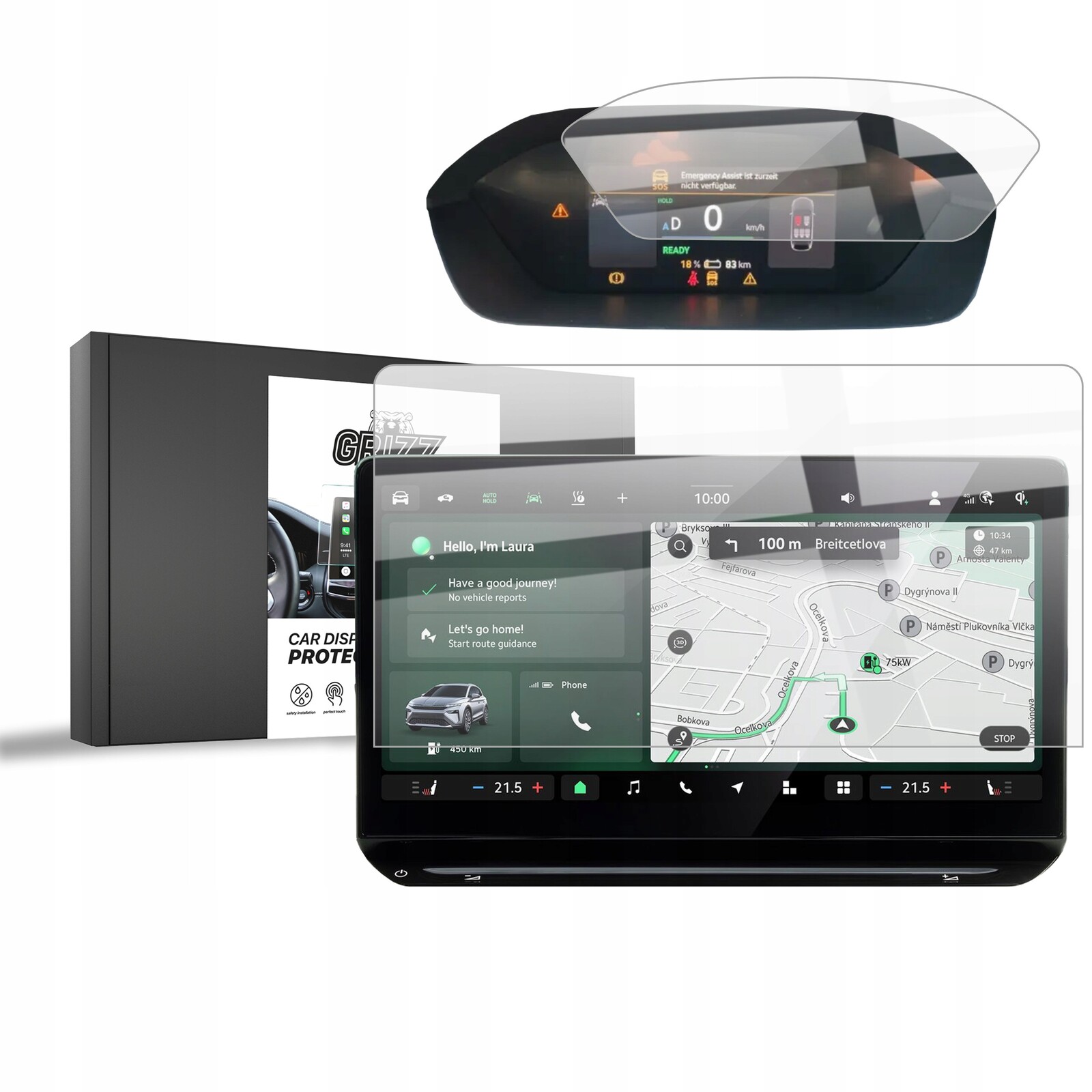 2v1 Keramická Fólie pro Škoda Elroq 13