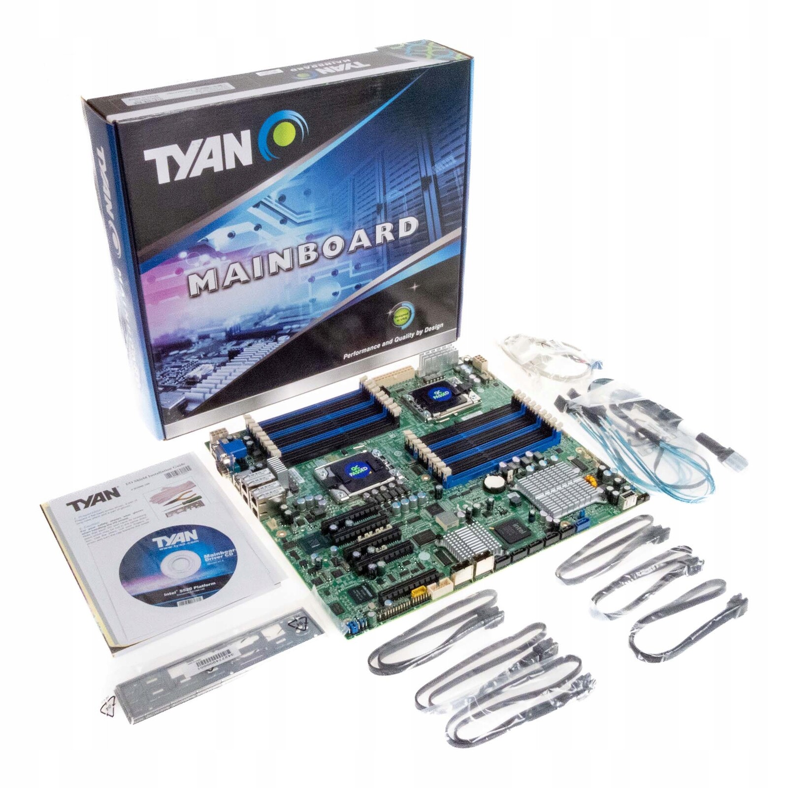 Tyan S7012 S7012WGM4Č.-JP Dual LGA1366 DDR3 Ssi Eeb Box