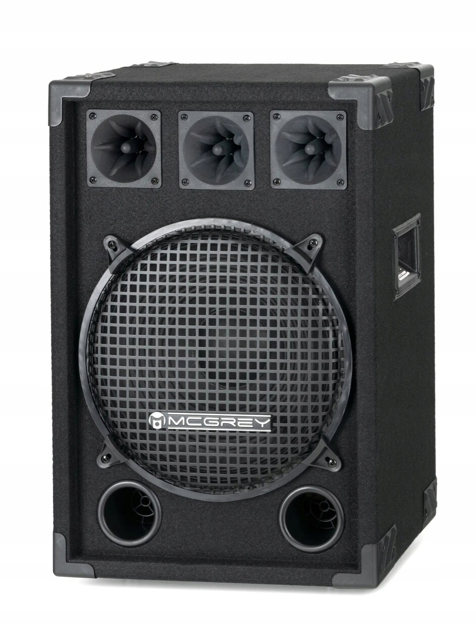 Reproduktor DJ-1222 McGrey 300 W černý