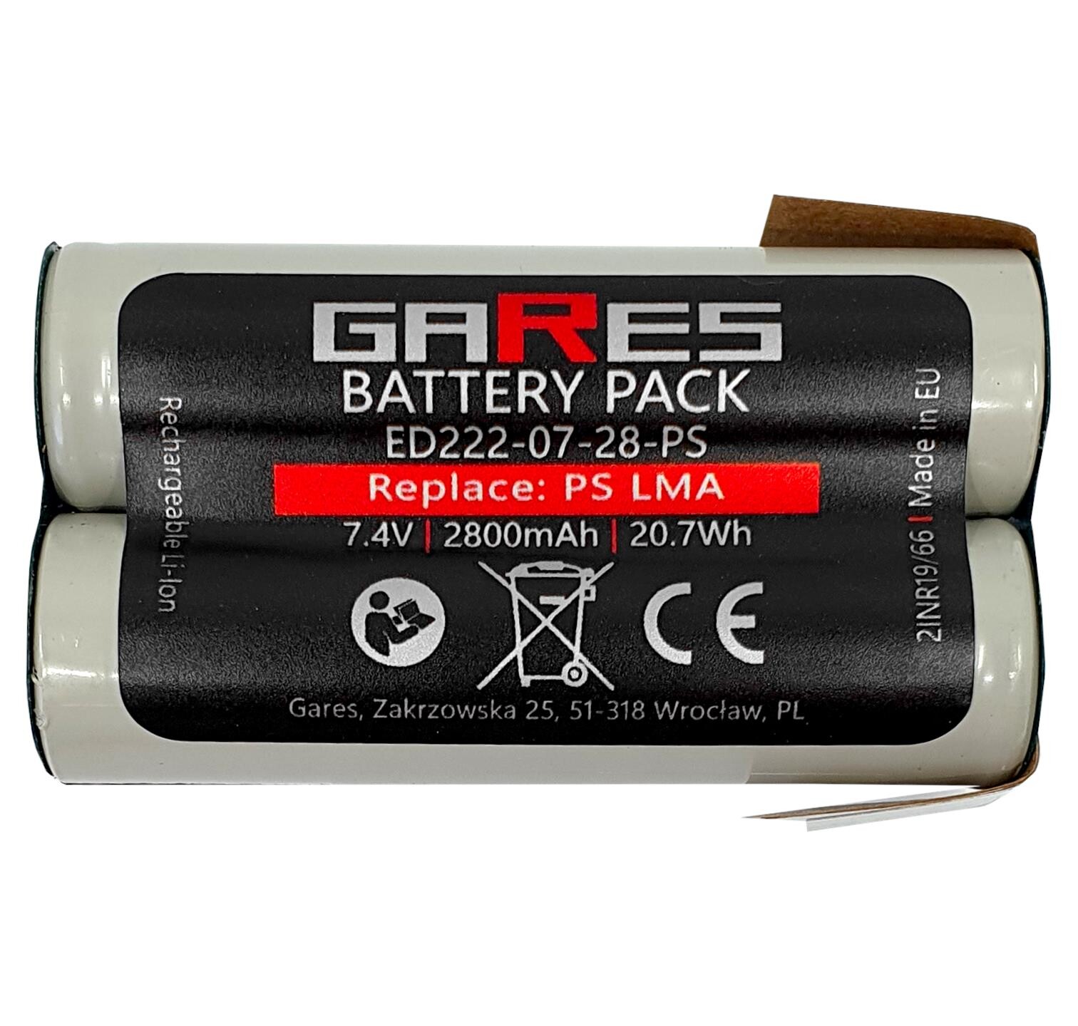 Baterie Akumulátor pro epilátor Philips Lumea 7,4V 2,8Ah