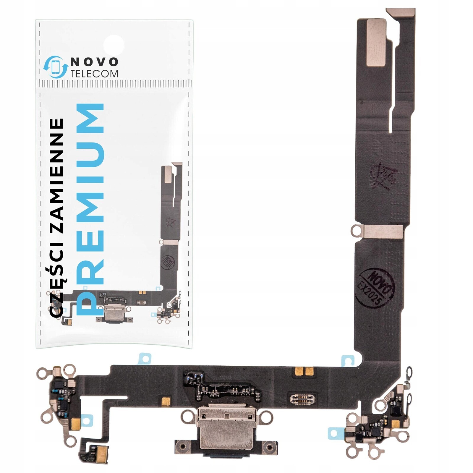 Nabíjecí konektor Usb C port mikrofon pro Apple iPhone 16 Plus černý